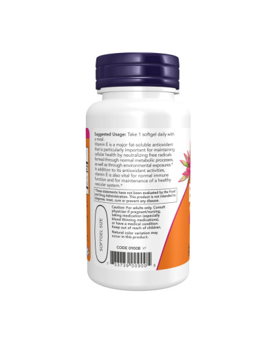 Вітамін Е, Vitamin E-1000 Mixed Tocopherols - 50 softgels