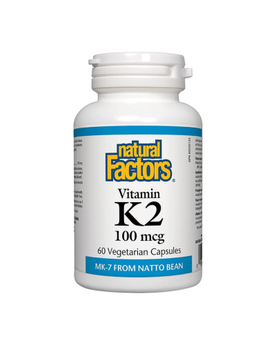 Vitamin K2 100mcg - 60 vcaps