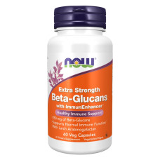 Бета Глюкан, Beta-Glucans with ImmunEnhancer Extra Strength - 60 vcaps