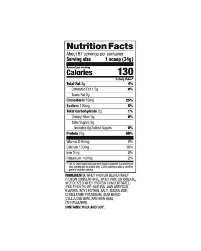 Elite 100% Whey - 2170g Strarwberry Blast