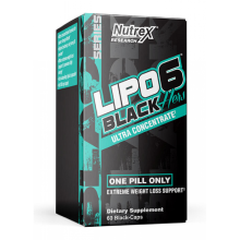 Жироспалювач, Lipo 6 Black Hers UC - 60 caps