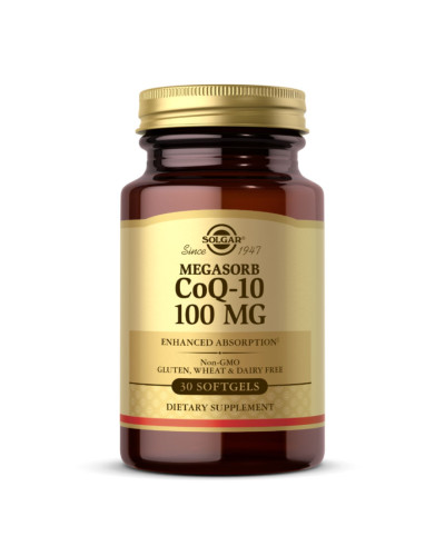 Megasorb CoQ-10 100mg - 30 softgels