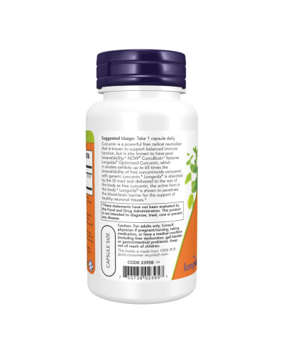 CurcuBrain™ 400mg - 50 vcaps