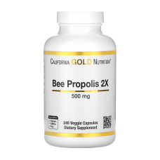 Бджолиний прополіс, Bee Propolis 2X 500mg - 240 caps