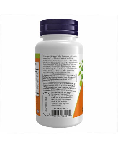 Men's Virility Power - 60 vcaps