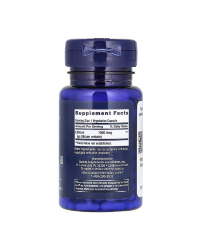 Lithium 1000 mcg - 100 caps