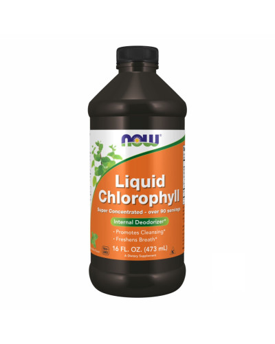 Рідкий хлорофіл для очищення організму, Now Foods Liquid Chlorophyll 473 мл