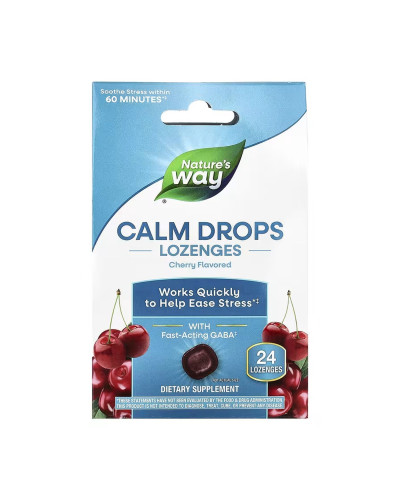 Calm Drops - 24 lozenges Cherry