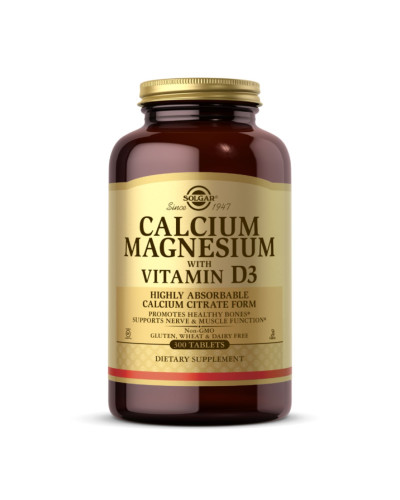 Calcium Magnesium with Vitamin D3 - 300 tabs