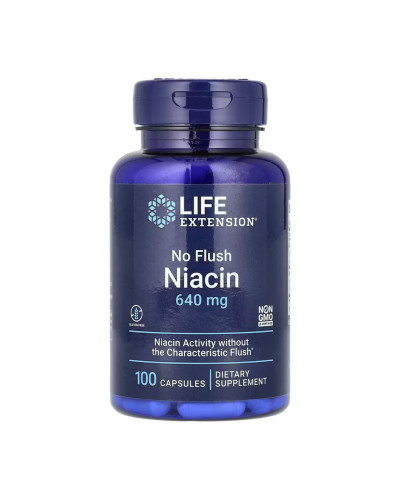 No Flush Niacin 640 mg - 100 caps