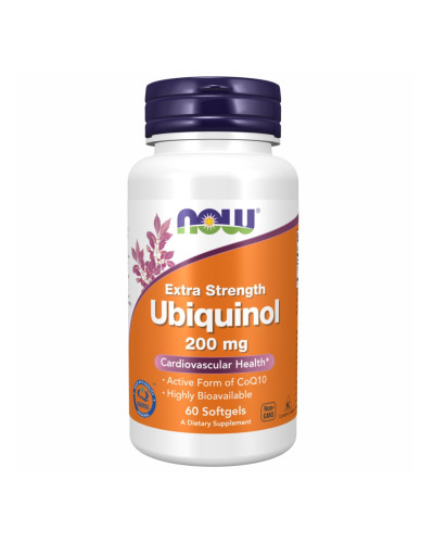Убіхінол, Ubiquinol 200mg - 60 sgels