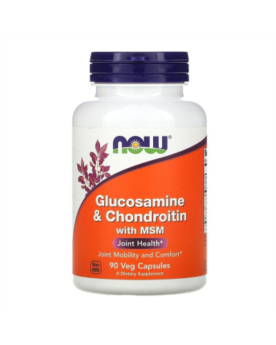 Glucosamine & Chondroitin with MSM - 90 vcaps