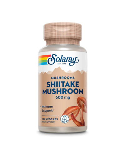 Шиїтаке, Shiitake Mushroom 600mg - 100 vcaps