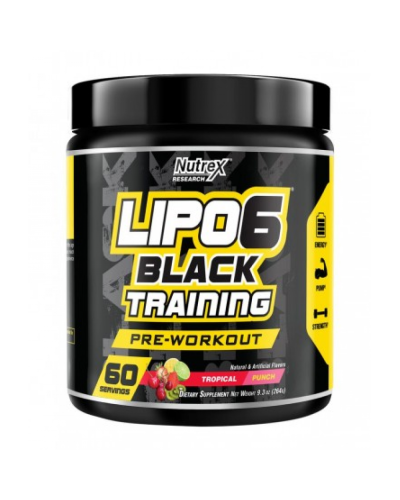 Комплекс амінокислот, Lipo-6 Black Training - 60serv Tropical Punch