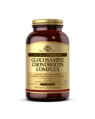 Комплекс глюкозаміну та хондроїтину, Extra Strength Glucosamine Chondroitin Complex - 150 tabs