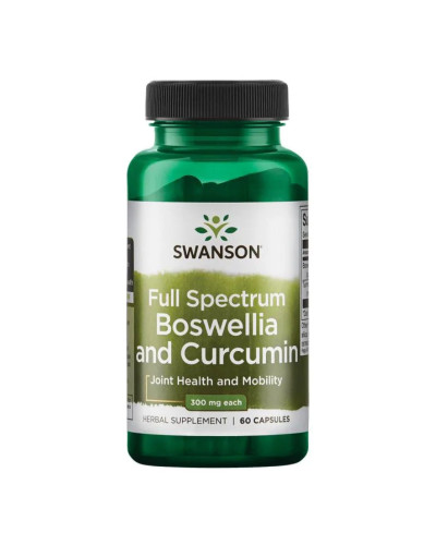 Full Spect Boswellia and Curcumin - 60 Caps