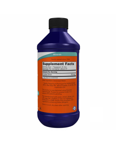 Колоїдне Срібло, Silver Sol Liquid - 8 fl oz