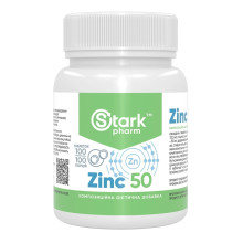 Цинк, Stark Zinc 50mg - 100tabs