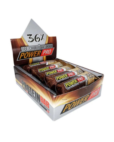 Протеїнові батончики, Protein Bar 36% - 20x60g Mochachino