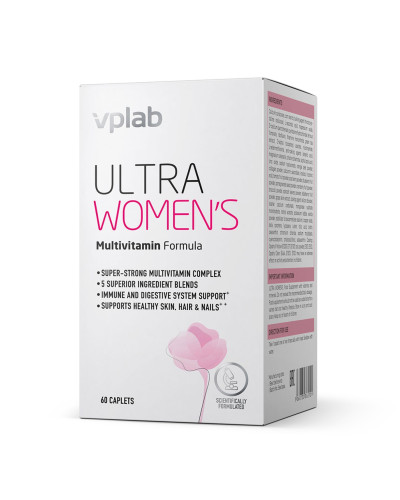 Мультивітаміни для жінок, Ultra Women's Multivitamin Formula - 60caps