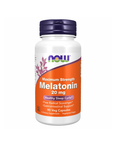 Мелатонін, Melatonin 20mg - 90 vcaps