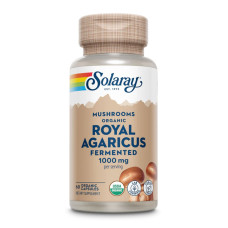 Ферментований Агарикус, Org Grown Fermented Royal Agaricus 1000mg - 60 caps