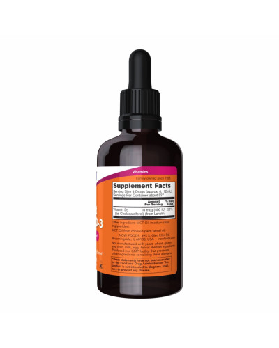 Рідкий вітамін Д3 400 IU, Liquid Vitamin D-3 - 59ml (2fl oz)