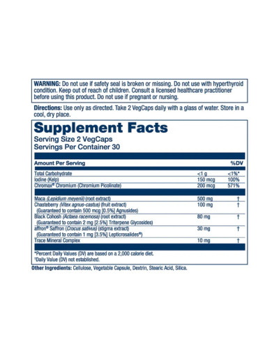 Комплекс предменопаузи, Womens Health Perimenopause - 60 vcaps