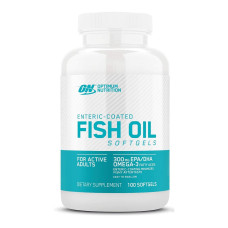 Риб'ячий жир, Enteric Coated Fish Oil - 100 softgels