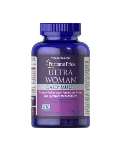 Мультивітаміни для жінок, Ultra Woman™ Daily Multi Timed Release with Zinc - 90 caps