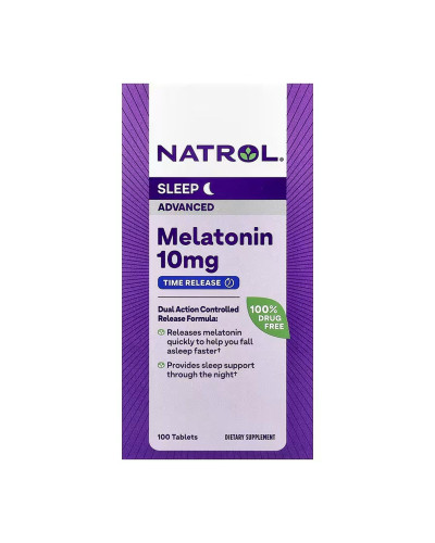 Advanced Sleep Melatonin 10mg - 100 tabs