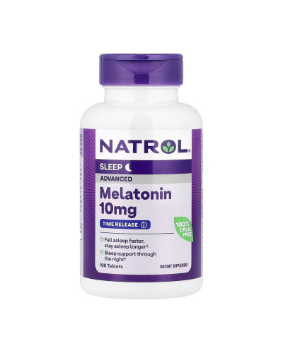 Advanced Sleep Melatonin 10mg - 100 tabs