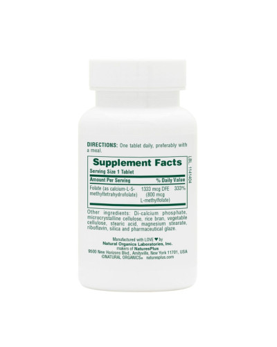 Фолієва кислота, Folic Acid 800mcg - 90 tabs