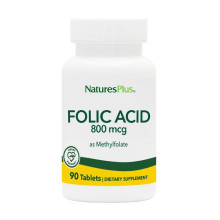 Фолієва кислота, Folic Acid 800mcg - 90 tabs