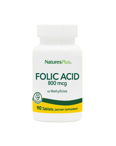 Фолієва кислота, Folic Acid 800mcg - 90 tabs