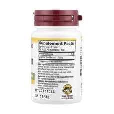 Grapefruit Seed Extract 125mg - 100 tabs