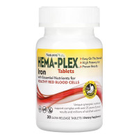 Хема плекс комплекс з залізом, Hema-Plex - 30 tabs (баночка)