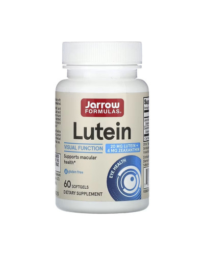 Лютеїн, Lutein 20mg - 60 softgels
