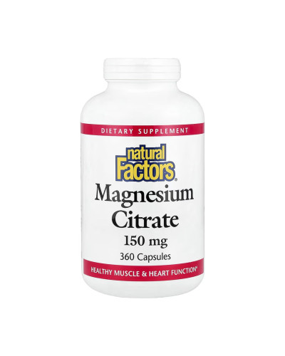Magnesium Citrate 150mg - 360 caps