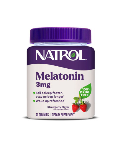 Мелатонін, Melatonin 3mg - 70 gummies