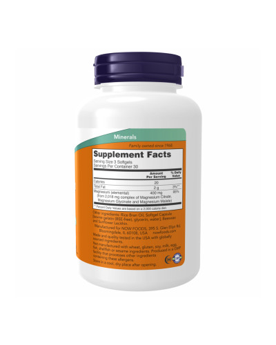 Magnesium Citrate 134mg - 180 sgels