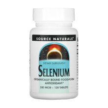 Селен, Selenium Yeast Free 200mcg - 120 tabs