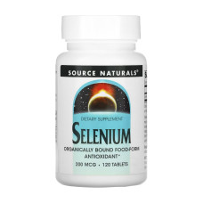 Селен, Selenium Yeast Free 200mcg - 120 tabs