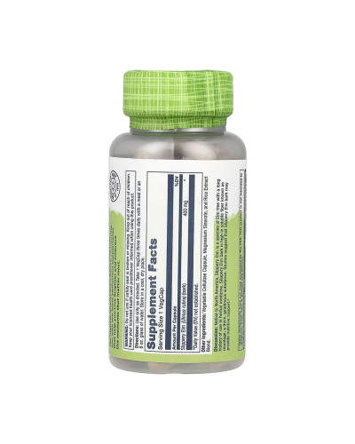 Кора В'яза Іржавого, Slippery Elm Bark 400mg - 100 vcaps