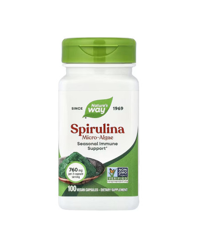 Spirulina Micro-Algae - 100 vcaps