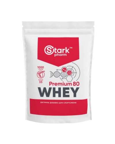 Stark Whey 80 - 1000g Bubble gum Orange