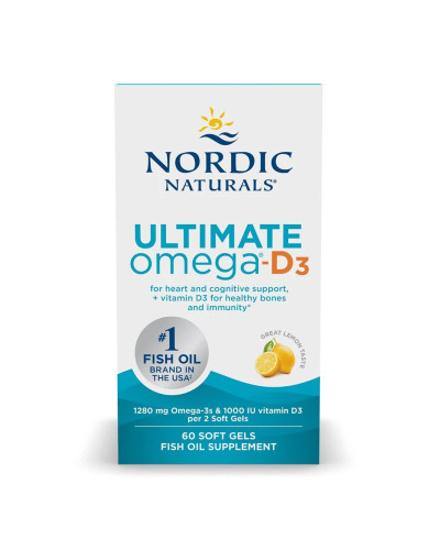 Ultimate Omega-D3 - 120 softgels