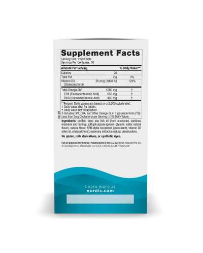 Ultimate Omega-D3 - 120 softgels
