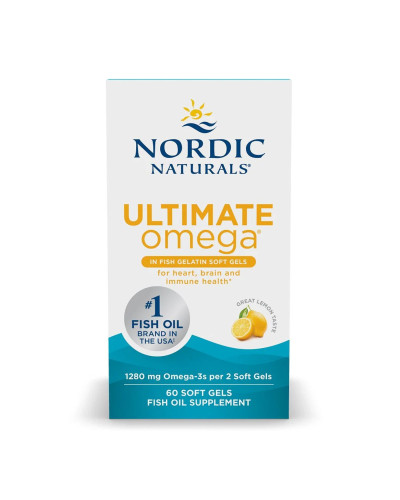 Ultimate Omega Fish Gels - 60 softgels