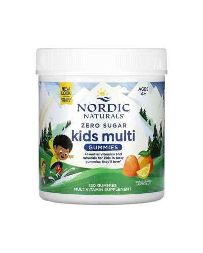 Zero Sugar Kids Multi -120 gummies